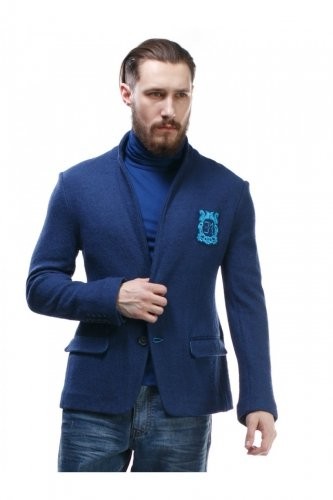 Синий пиджак: с какими брюками носить