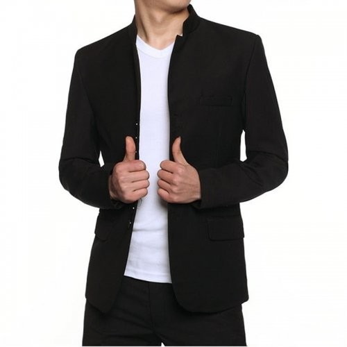 С чем сочетать черный мужской пиджак?