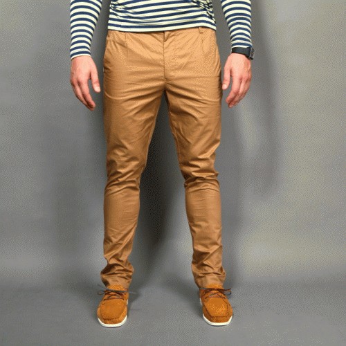 Как носить коричневые мужские джинсы?