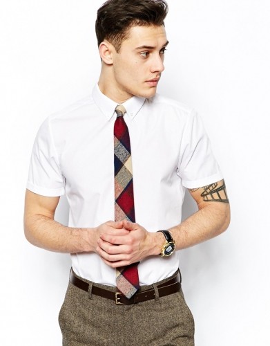 Правильно носить галстук с рубашкой длина