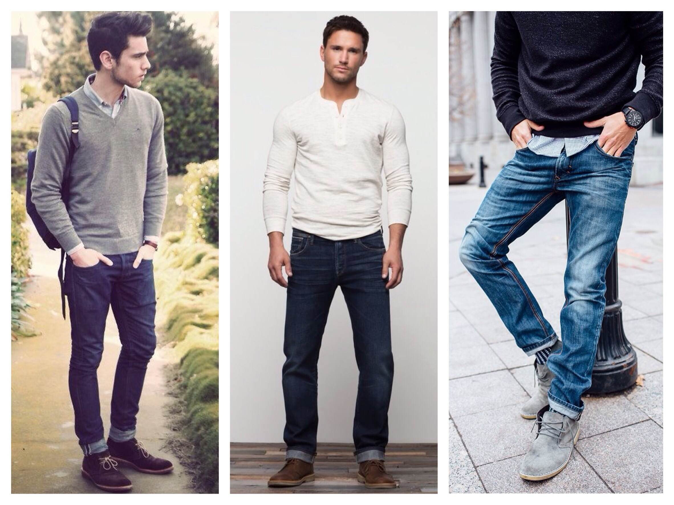 Что носить под джинсы мужчинам