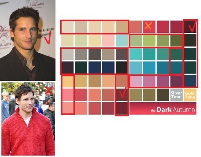 Цветотип для мужчин: можно ли носить те цвета, что нравятся, но не идут