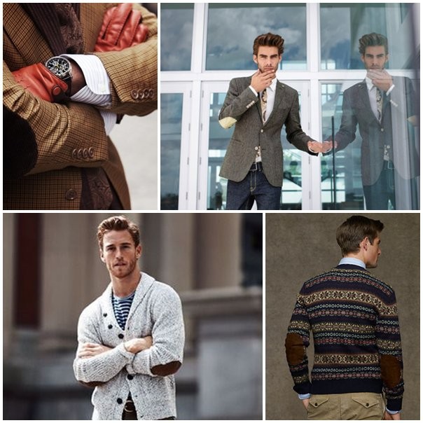 Вопрос-ответ: Заплатки на локтях пиджака, свитера или рубашки
