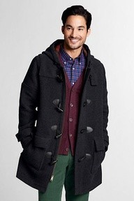Зимнее мужское пальто с капюшоном — беглый обзор дафлкотов в московских магазинах