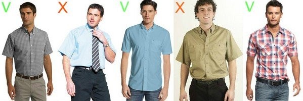Рубашка с коротким рукавом: как и с чем носить? Рекомендации для мужчин