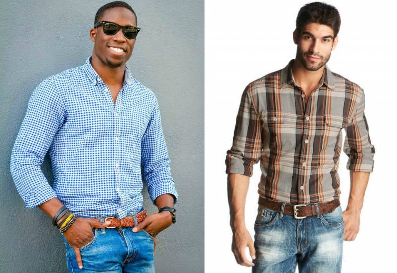 Как носить рубашку с джинсами: все, что нужно мужчине знать об этом