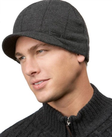 Вязаные шапки мужские: самые популярные модели