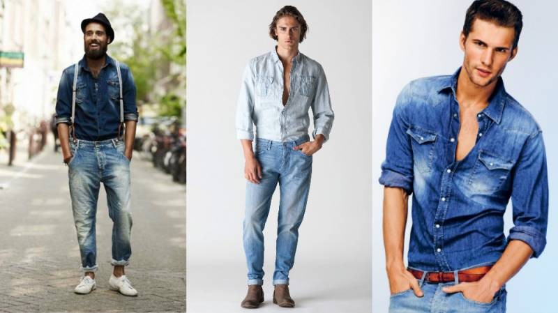 Как носить рубашку с джинсами: все, что нужно мужчине знать об этом