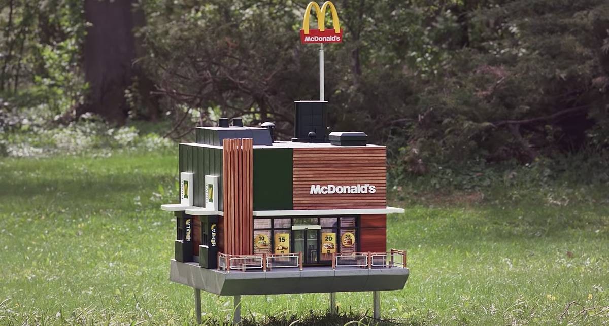 Создан первый в мире McDonald’s для пчел