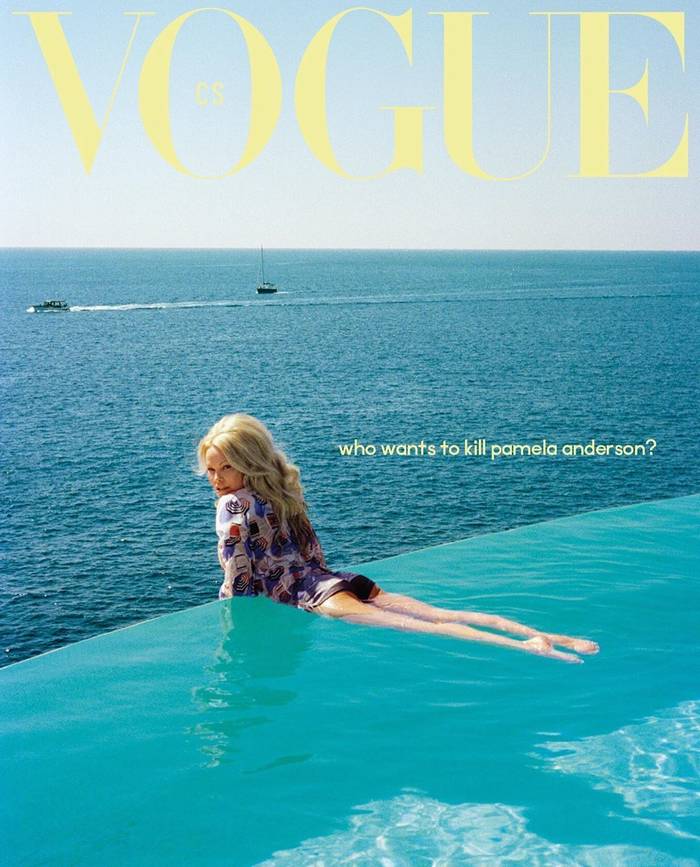 Возвращение на обложку: Памела Андерсон в фотосессии для Vogue