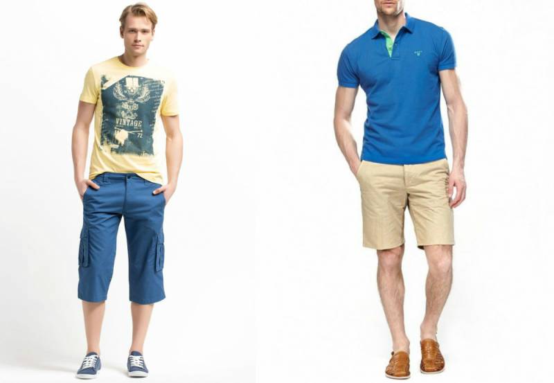 Мужские шорты бермуды — удобный предмет летнего гардероба