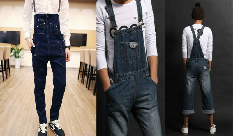 Мужской джинсовый комбинезон: какие бывают и с чем носить