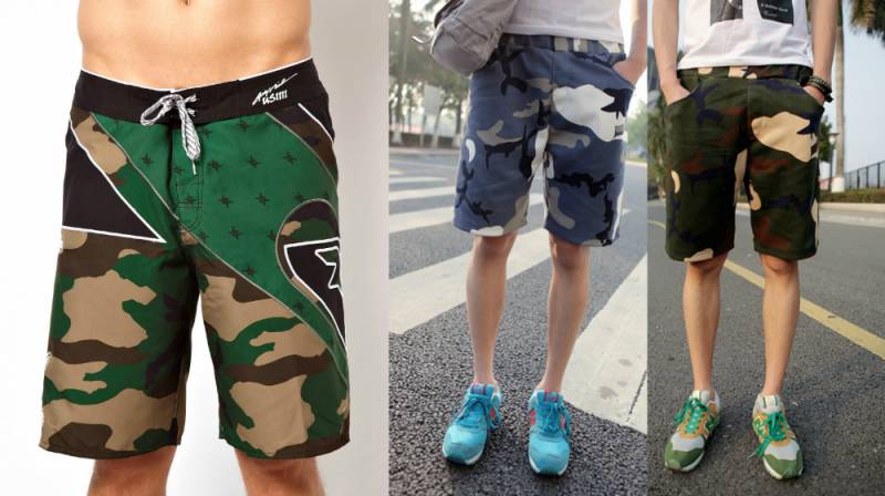 Мужские камуфляжные шорты: стиль милитари для жаркого лета