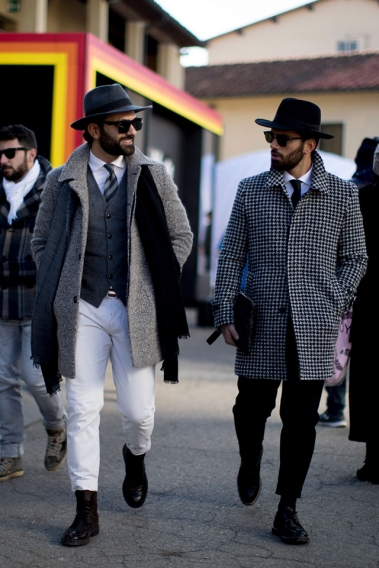 Статные красавцы в костюмах: street style на 91-выставке Pitti Uomo во Флоренции