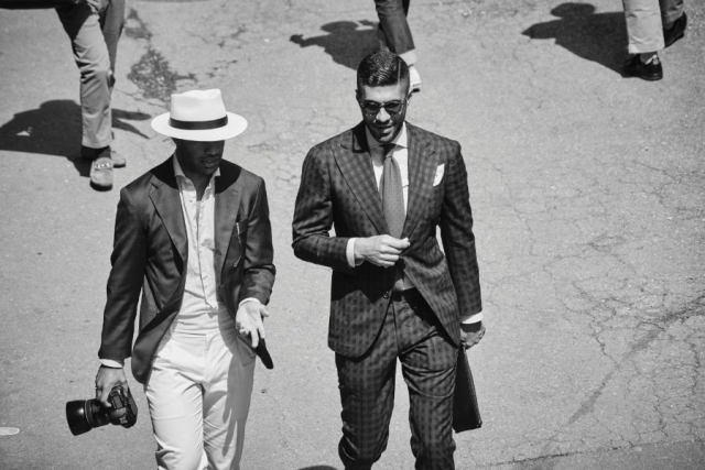 Street style Pitti Uomo 90: красавцы на главной европейской выставке мужской моды во Флоренции