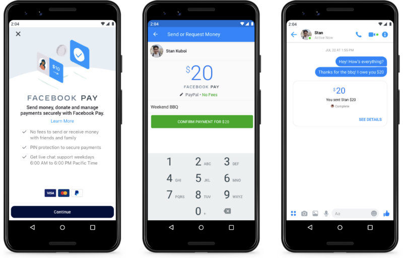
   			Facebook Pay — новая платежная система   		