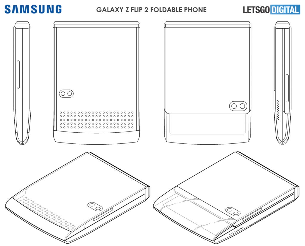 
   			Samsung запатентовал новый складной смартфон   		