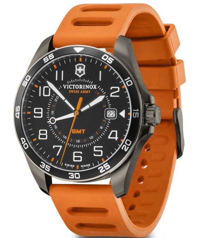 От создателей швейцарского ножа: стильные мужские часы Victorinox FieldForce GMT