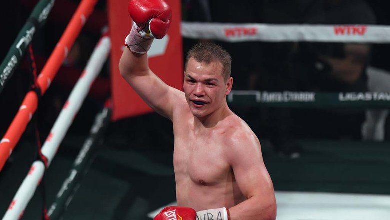 Федор Чудинов защитил золотой титул WBA, победив Либенберга на турнире в рамках ПМЭФ