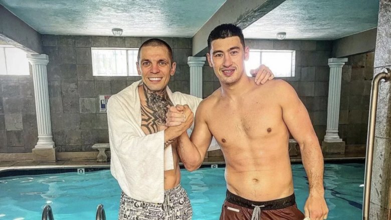 Украинский боксер Редкач показал фото с россиянином Биволом: «Нужно разделять спорт и политику»