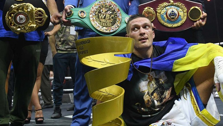 Усик: Не согласился бы на бой с российским боксёром